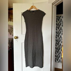 Zara Sage Green Midi Dress